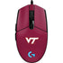 Virginia Tech University Maroon G203 Prodigy RGB Wired Gaming Mouse Skin